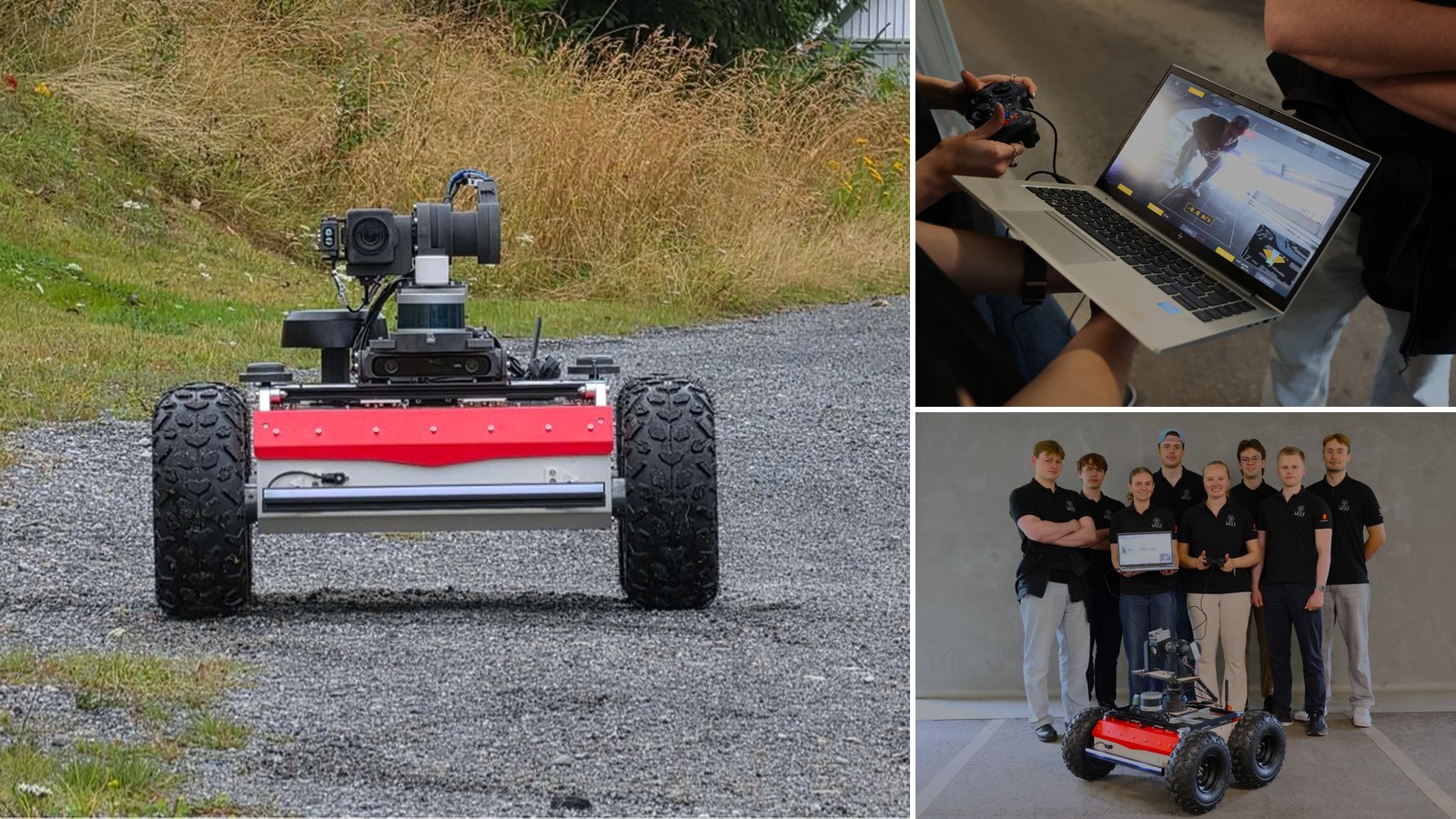 Lone Wolf 2026: operator panel and vehicle link (KONGSBERG)